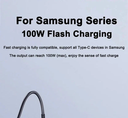 NNBILI 2-Pack 45W USB-C Fast Charging & Data Cable — Compatible with Samsung Galaxy S20/S22/S23 Ultra, Note 10+, A54 5G