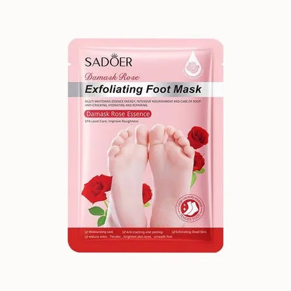 Aloe Vera Foot Mask & Peeling Socks – Exfoliating Scrub for Legs & Feet, Anti-Crack Heel Treatment, Pedicure Skin Removal Patch