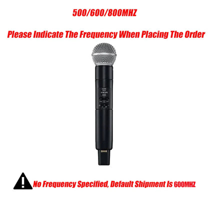 SLXD Wireless Microphone System – 500/600/800MHz 4-Pin Headset with KSM8/Beta58, Professional Audio for Stage & Karaoke
