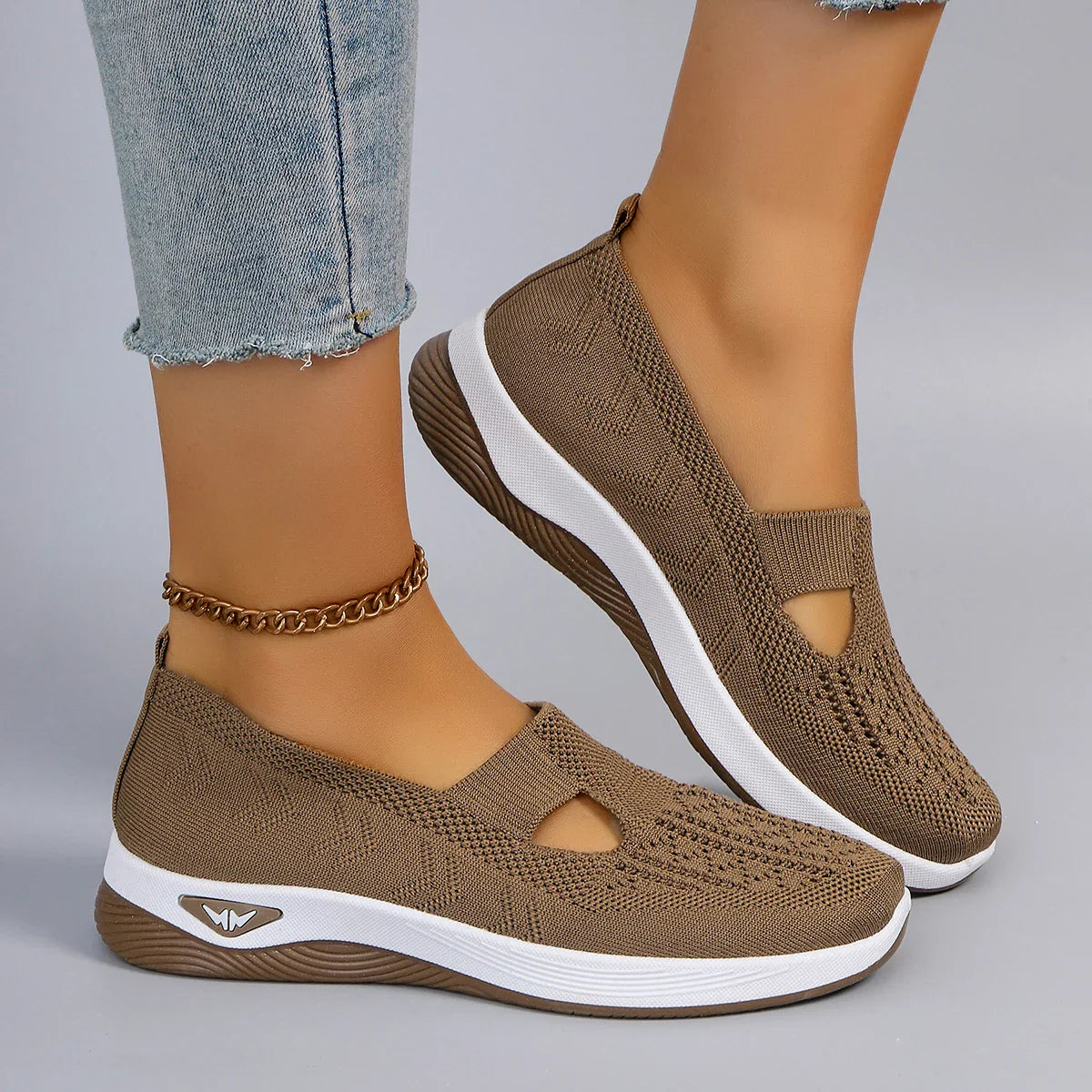 Spring Women's Sports Shoes – Breathable, Lightweight, Non-Slip, Wear-Resistant Casual Sneakers