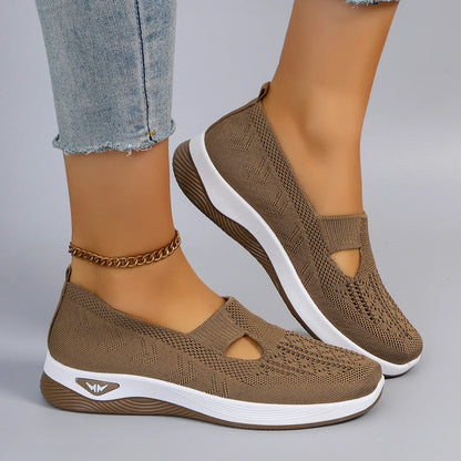 Spring Women's Sports Shoes – Breathable, Lightweight, Non-Slip, Wear-Resistant Casual Sneakers
