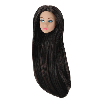 FR Supermodel 1/6 BABI Doll – Movable Joints, DIY Dress-Up Princess with Head & Body Accessories, White/Normal/Chocolate Skin