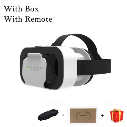 VR Glasses Virtual Reality Headset – 3D Lenses Smart Goggles for Smartphones, Mobile Game Accessory