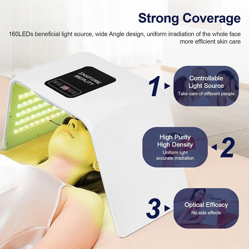 7-Color LED Photon Machine – Skin Moisturizing Nano Spray Face & Body SPA Beauty Mask for Skin Care