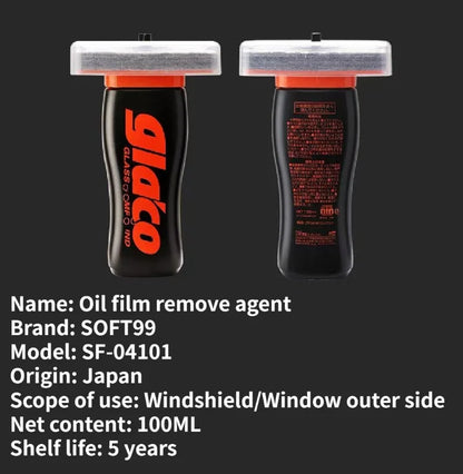 Soft99 Car Windshield Rain Repellent — 70ml JDM Glass Hydrophobic Coating for Anti-Rain Treatment