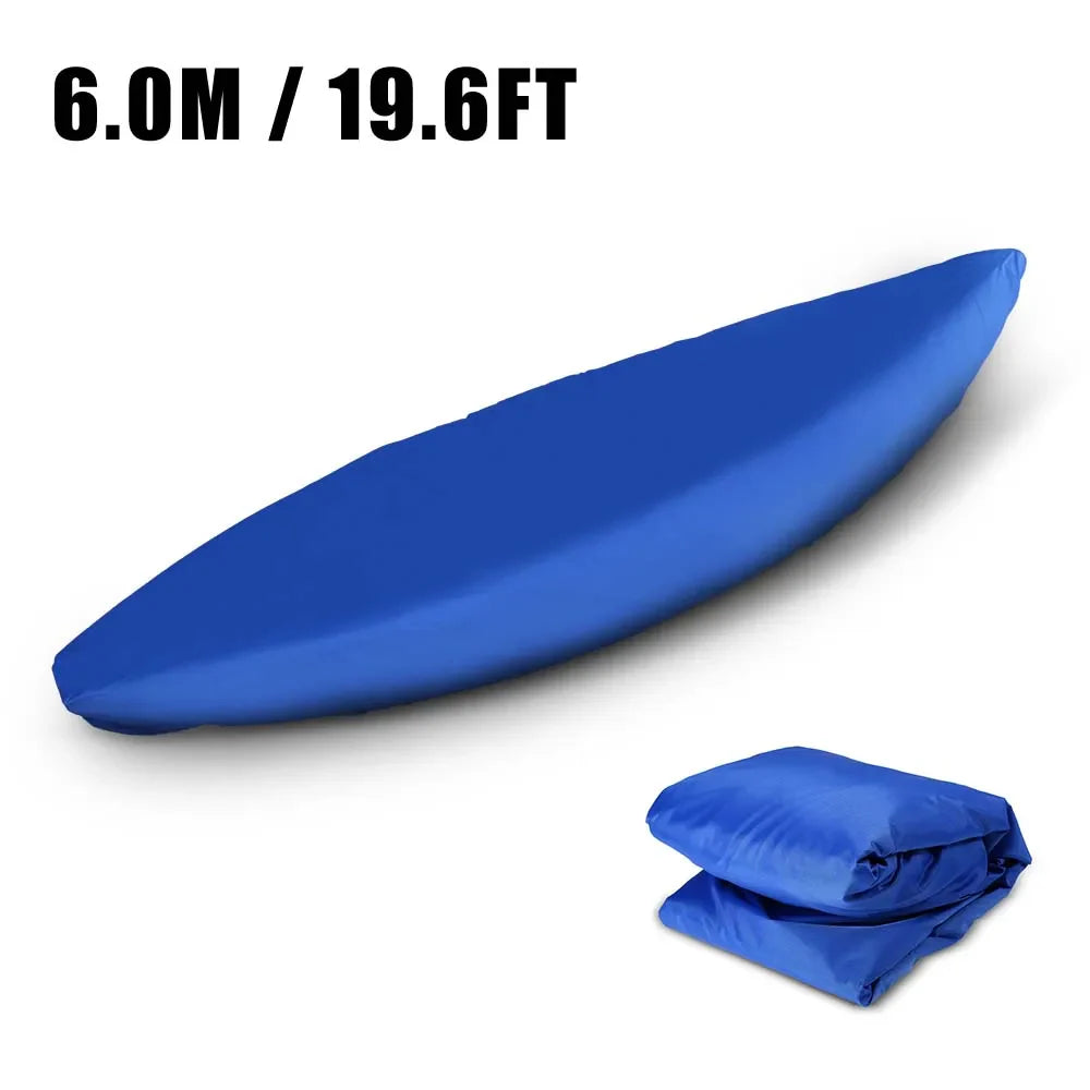 Professional Universal Kayak Cover – Waterproof, UV-Resistant Canoe & Boat Dust Storage Shield
