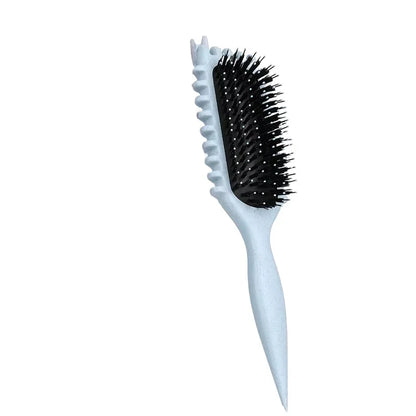 Salon Curly Hair Styling Brush – Detangling & Shaping Tool for Men’s and Women’s Curls