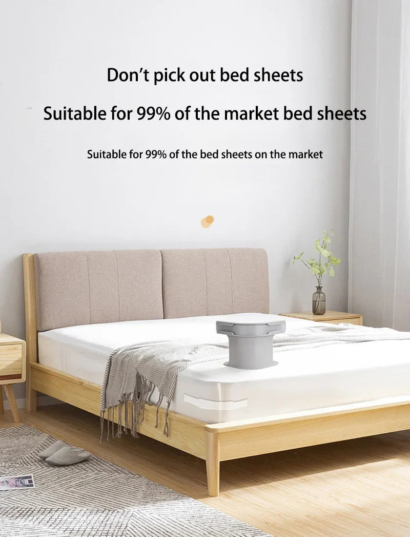 4pcs Bed Sheet Fasteners — Heavy Duty Multifunctional Sheet Ties & Corner Tightener Clips for Home Use