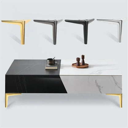 4Pcs Metal Furniture Legs – Heavy-Duty Feet for TV Stand, Sofa, Cabinet & Table, 800KG Load Capacity