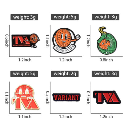 Cartoon Anime Character Enamel Pins – Cute Little Monk Brooches Lapel Badges, Funny Jewelry Gift for Friends