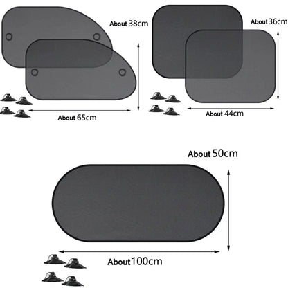 Universal Folding Windscreen Sunshade - Car Windshield Protector with Visor Reflector, Auto Window Sun Shade Accessories