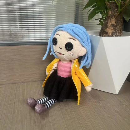 Coraline Squid Plush Toy – Cute Kawaii Cartoon Stuffed Doll Soft Pillow for Kids Birthday Gift & Collection