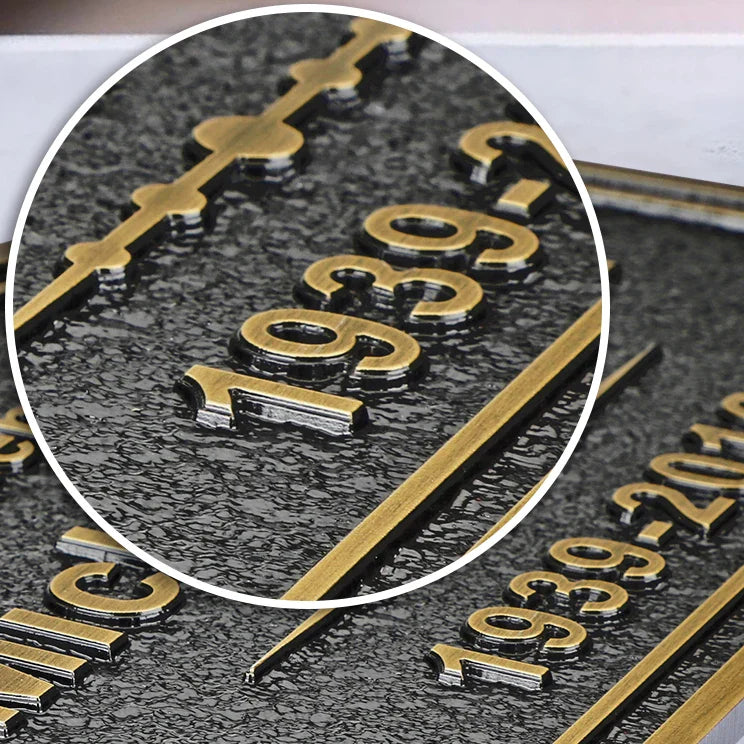 Personalized Memorial Plaque – Custom Engraved Grave Marker for Loved Ones or Pets (Dog & Cat), Remembrance Plaques
