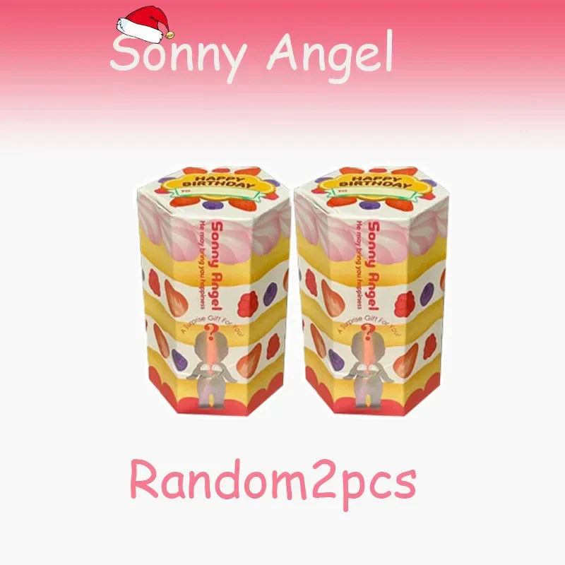 Sonny Angel Hippers Blind Box — Cute Birthday Cake Series Mini Anime Character Doll Collectible Gift