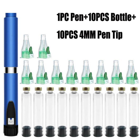 Magic Tattoo Pen 3ml Empty Cartridges – Compatible with Lilly Insulin Injection Pen for Medical & Aesthetic Use