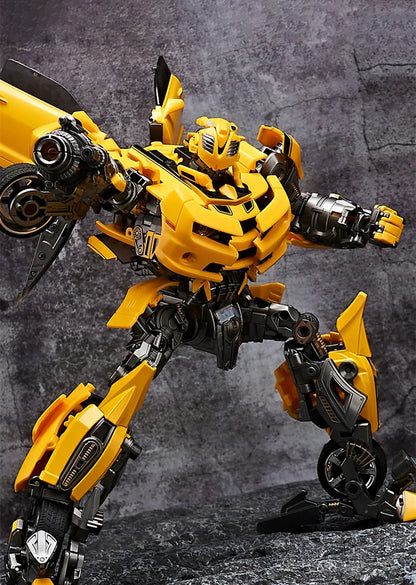 Autobots Transformation Toy – 28cm Alloy Warhammer Bumblebee Action Figure, Boy’s Birthday Gift