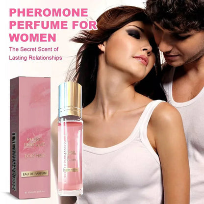 Flirting Pheromone Perfume Oil for Women — Long-Lasting, Sensual Fragrance Stimulating Body Scent