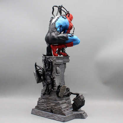 Spider-Man Venom Symbiote Figure — PVC Desktop Statue | Venom Figurine Model Toy Christmas Gift