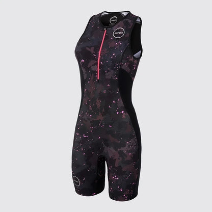 Zone3 Women’s Cycling Skinsuit Triathlon Suit – Sleeveless Cycling & Swimwear Bodysuit for Running, Swimming & Bike Training Jumpsuit