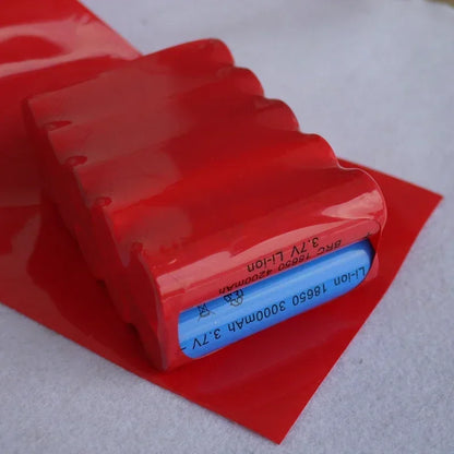 2M/5M/10M PVC Heat Shrink Tube for 18650 Lithium Battery Packs – Insulated Wire Cable Sleeve Protection Wrap