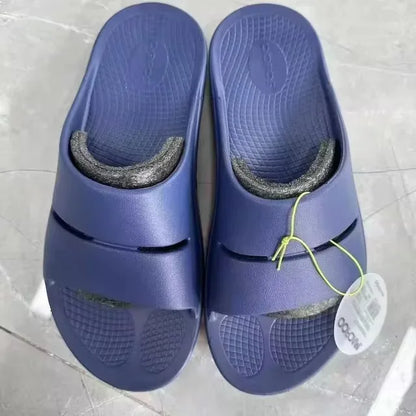 OOFOS New Sandals – Lightweight Recovery Slippers for Men & Women, Soft Bottom Indoor Slides & Beach Shoes