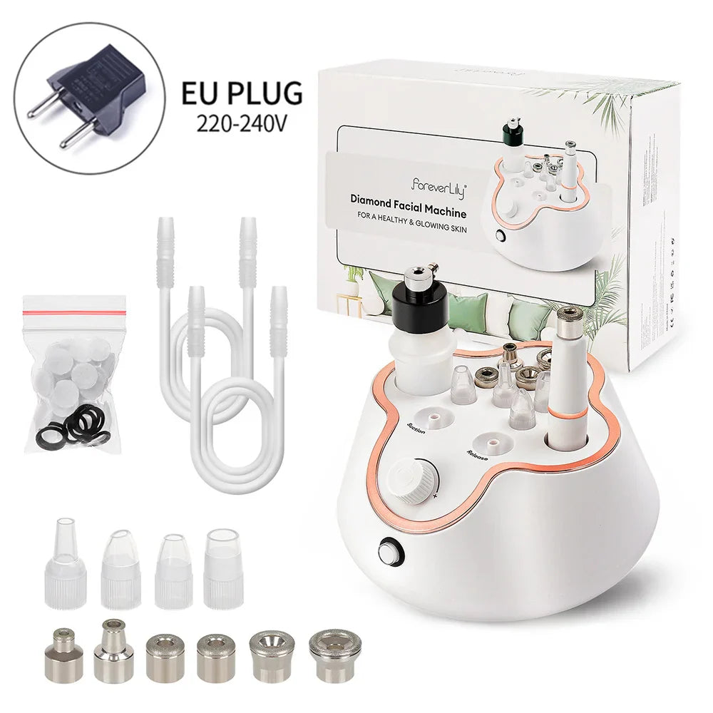 Professional Diamond Microdermabrasion Machine – At-Home Facial Peeling & Deep Cleaning Skin Care Tool