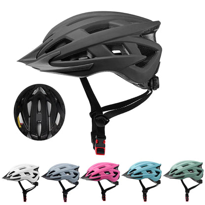 Bike Helmet for Adults - Lightweight with Adjustable Side & Chin Strap, Fits 58-62cm, Men & Women Cycling Accessories