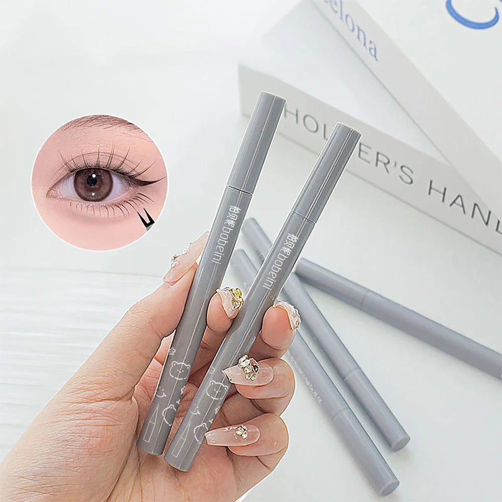 Double-Claw Liquid Eyeliner — Ultra-Thin, Waterproof, Non-Smudge & Sweat-Proof Lower Lash Pen