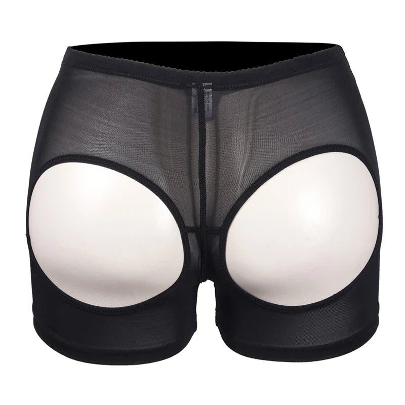 Butt Lifter Shaper Panties - Sexy Push-Up Briefs for Women, Body Shaper Shorts with Open Hip Design for Enhanced Booty