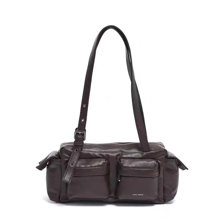 SAMO ONDOH Korean Medium Motorbike Crossbody Bag – Same Style as Song Yuqi