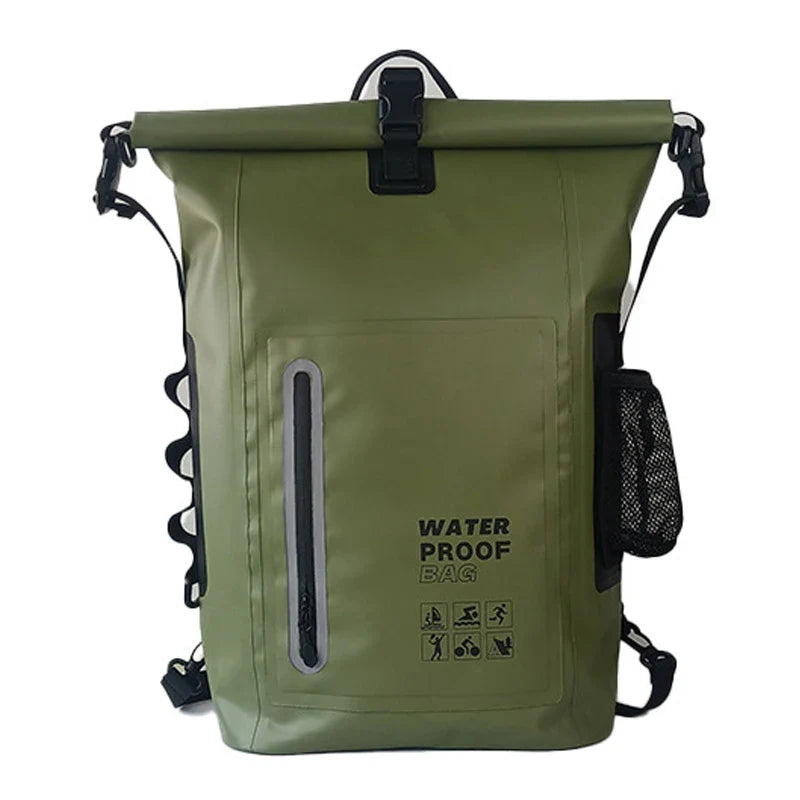 Waterproof Kayak Dry Bag – Large PVC Backpack for Swimming, River Trekking, Beach, Diving & Canoeing