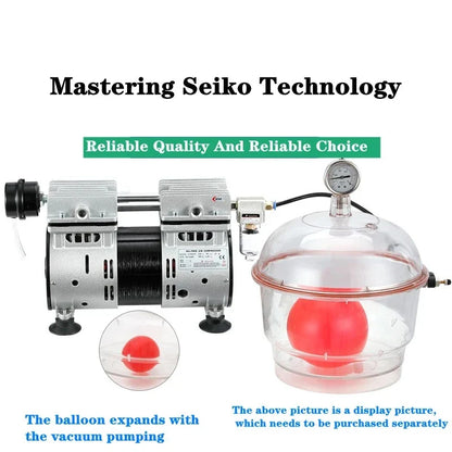 220V Small Oil-Free Silent Vacuum Pump – Laboratory & Industrial Negative Pressure Air Pump