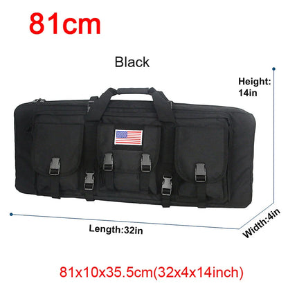 LQARMY Tactical Double Rifle Case – Molle Backpack Gun Holster for Hunting, Sniper & Airsoft (32/38/42/48 inch)
