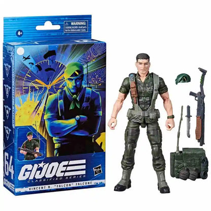 Hasbro G.I. Joe Classified Series Snake Eyes Action Figure 20cm - Anime Style Collectible Toy Gift