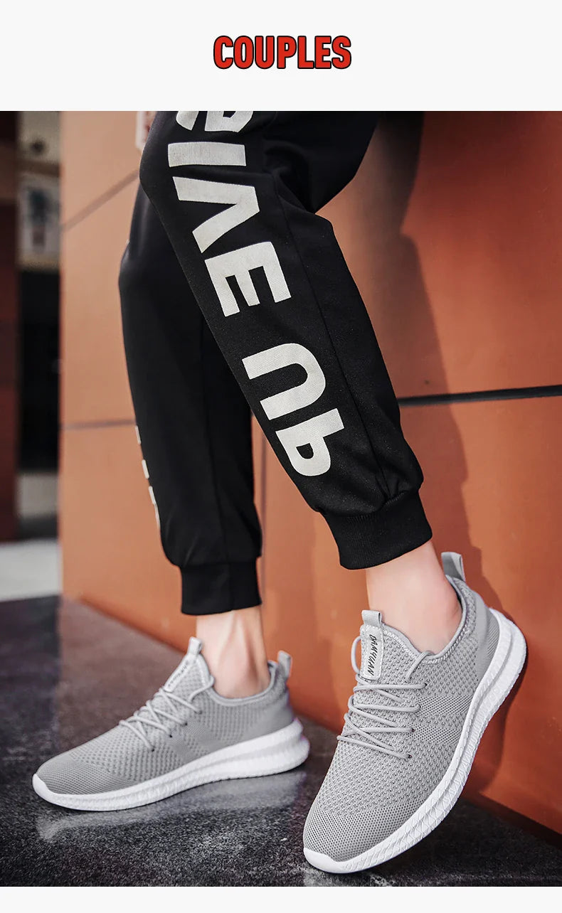 2022 Men’s Sneakers — High-Quality Breathable Gym & Casual Walking Shoes, Lightweight Plus-Size Footwear Zapatillas Hombre