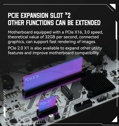 MACHINIST B450 Motherboard - AMD AM4 Mainboard with Dual-Channel DDR4 & M.2 NVME Support for Ryzen 5500/5600/5600G CPU