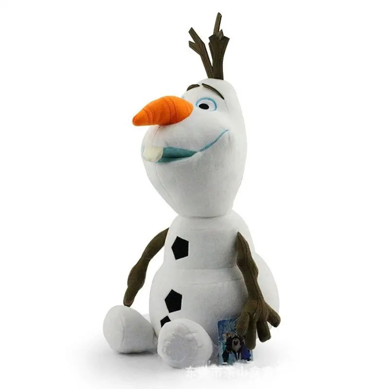 Disney Frozen Olaf Plush Doll 40CM – Elsa & Anna Stuffed Toy Pillow for Kids Birthday