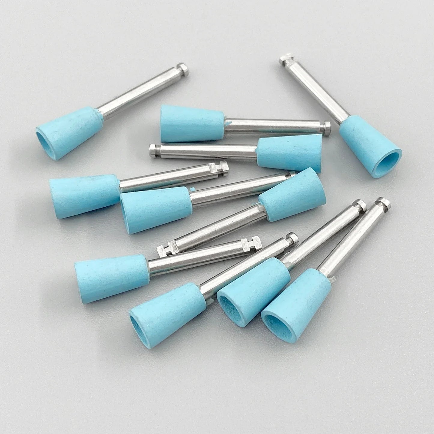 WELLCK Dental Silicone Grinding Heads – 12/10pcs Teeth Polisher for Low-Speed Dental Tools & Lab Use