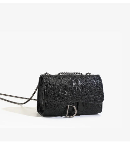 Women's Luxury Crossbody Handbag – Sequined Shoulder Messenger Bag with Chains, Casual Purses & Handbags
