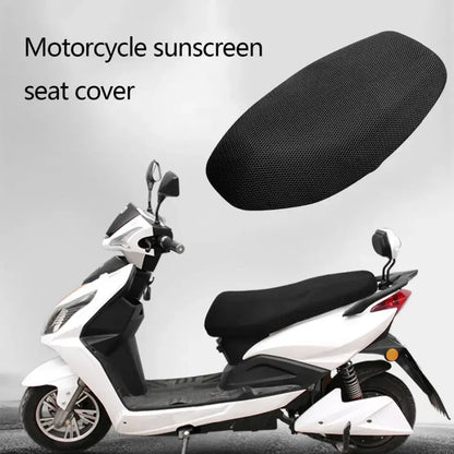 3D Mesh Motorcycle Seat Cover – Anti-Skid, Breathable Summer Cushion for Scooter and Electric Bike