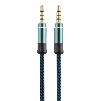 NNBILI 1.5M 3.5mm Audio Cable - Nylon Braid AUX Cable for Phone, MP3, Car Headset & Speaker Extension