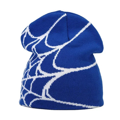 Y2K Letter Knitted Beanie Cap – Unisex Winter Autumn Warm Ski Skullcap, Hip Hop Streetwear Ear Cover Hat for Men & Women