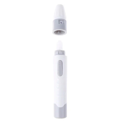 Lancet Pen Lancing Device for Diabetics – Adjustable Depth Blood Sampling Tool for Safe and Easy Glucose Testing