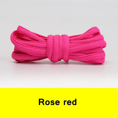 Oval & Semicircle Sneakers Shoe Laces – Classic Woven Round Shoelaces for Adult Unisex Casual & Sports Shoes