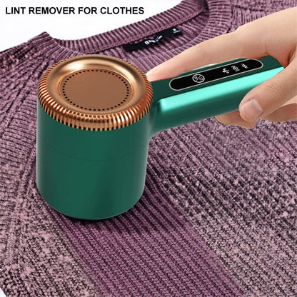 USB Electric Rechargeable Lint Remover: Hair Ball Trimmer Fuzz Clothes Sweater Shaver - Convenient Clothes Reels Removal Device