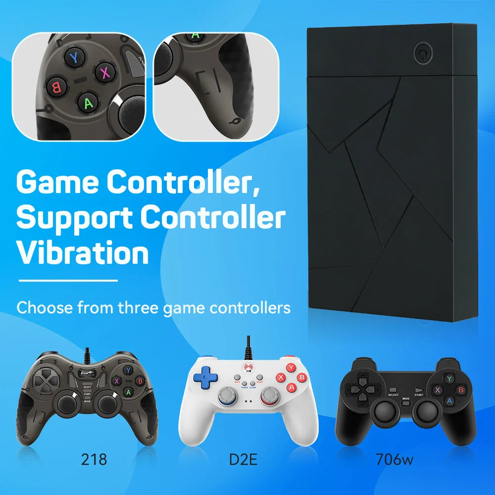 3TB Portable Gaming HDD – 17,300+ AAA/3D/Retro Games for PS4/PS3/PS2/Switch/Wii with LaunchBox/Retrobat/Playnite
