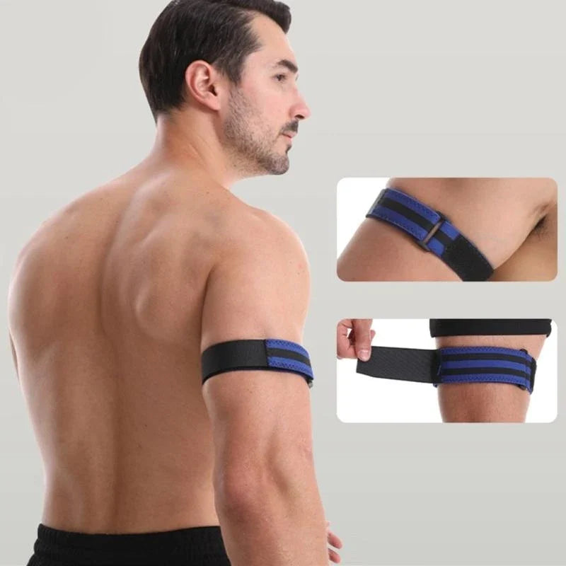Adjustable Blood Flow Restriction Bands – Occlusion Training Straps for Arms & Legs, Fitness, Muscle Growth & Strength Training Support Bands