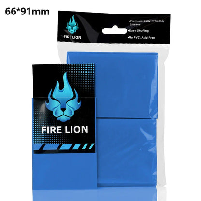 100PCS Matte Card Sleeves 66x91mm — Frosted Trading Card Protectors for MTG & TCG Game Cards