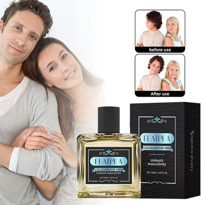 Men's Pheromone Perfume Cologne – Raw Attraction & Confidence, Long-Lasting Irresistible Scent, 100ml