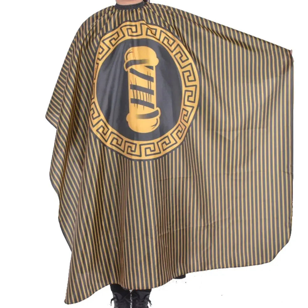 Salon Hairdressing Apron - Professional Hair Cutting Cape for Barbers, Styling Gown for Dyeing and Trimming